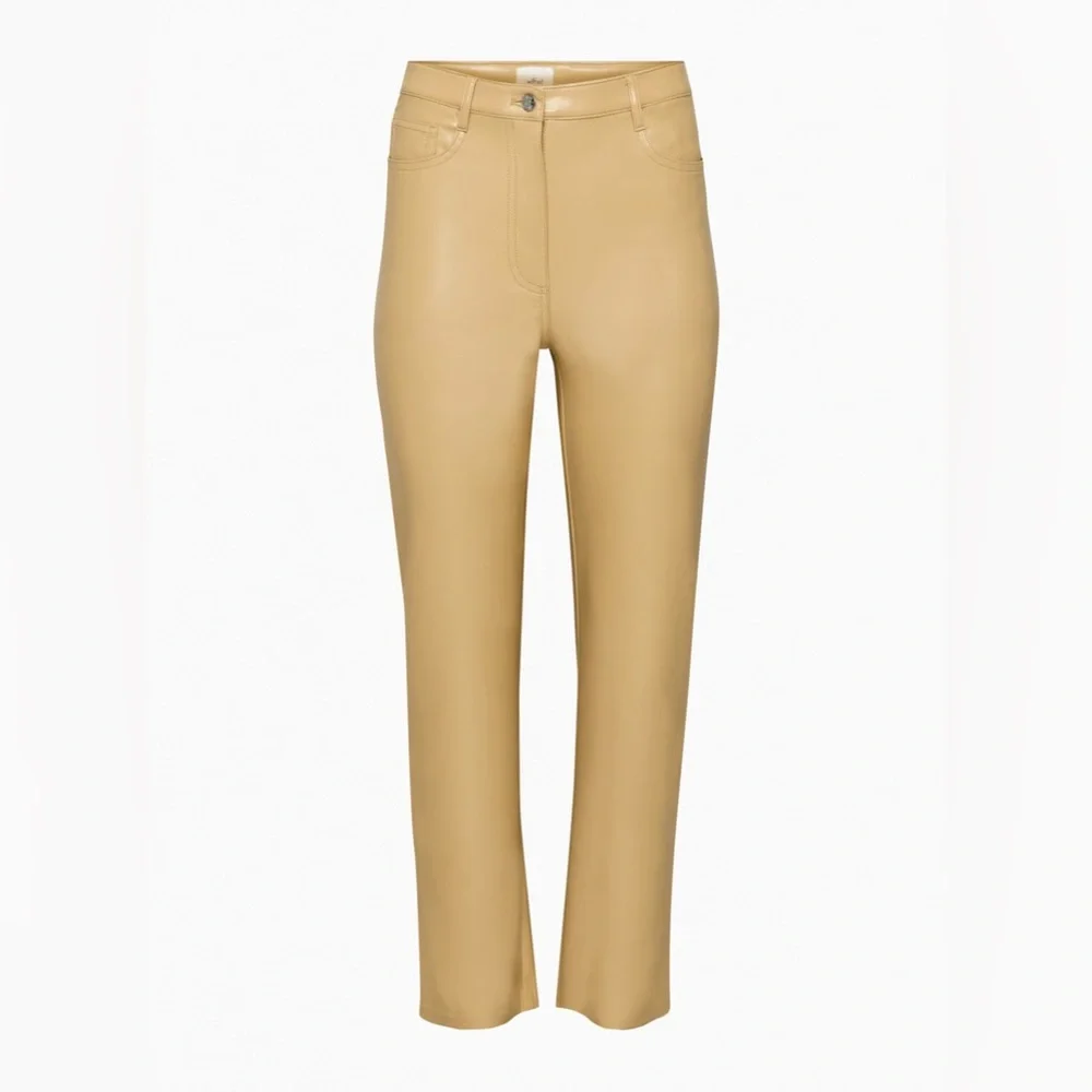 Aritzia Melina Pant Sandy Beige - Picture 2 of 5